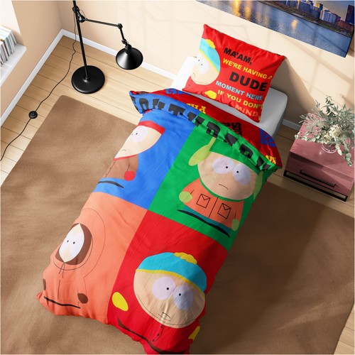 South park single duvet cover - south,