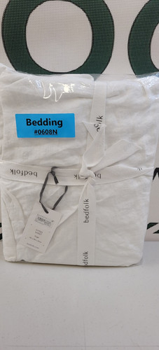 Bedfolk 100 linen single - linen,
