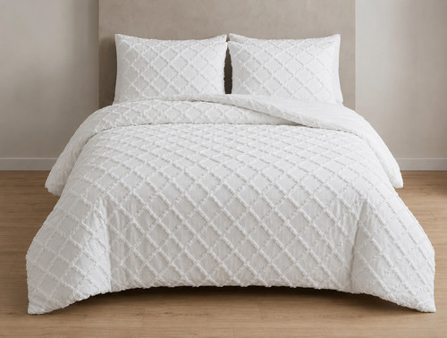 Tufted duvet cover - tufted, piece