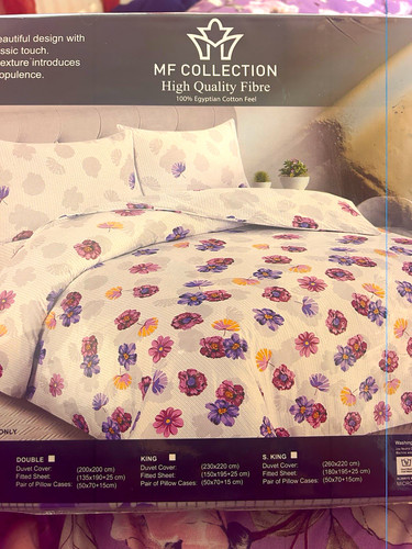 Collection double 4pc duvet - mf,