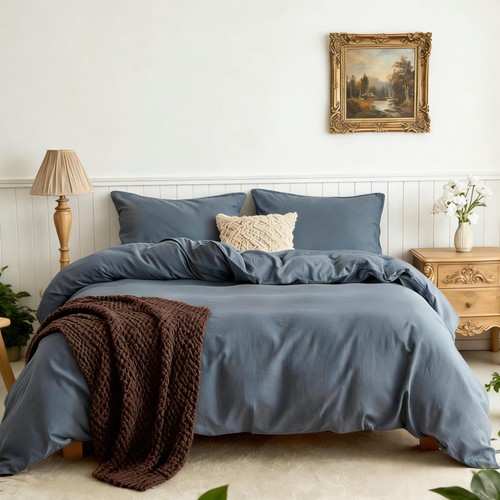 Simple opulence linen duvet - simple&opulence,