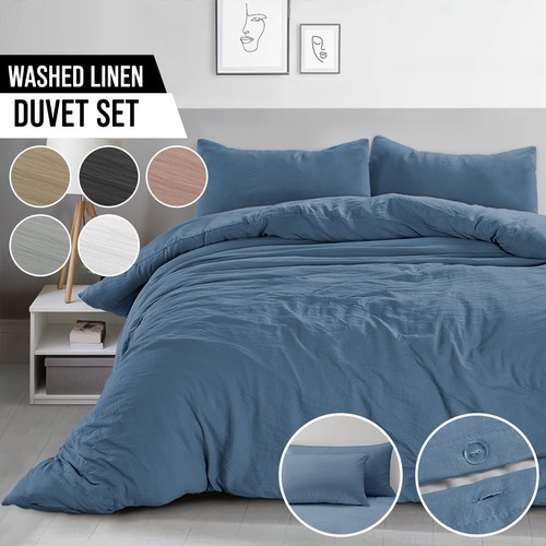 Washed linen look - washed, touch