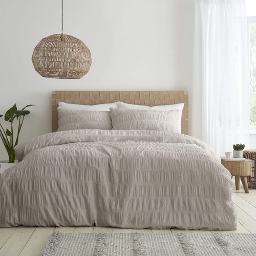 Seersucker duvet cover - duvet,