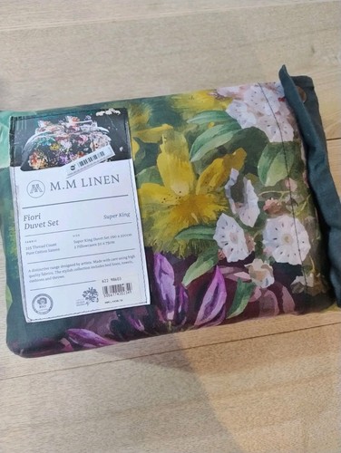 Linen fiori superking - m.m,