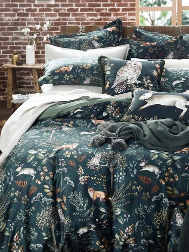Linen briar cotton duvet - linen,