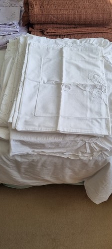Selection bed linens mostly - of,